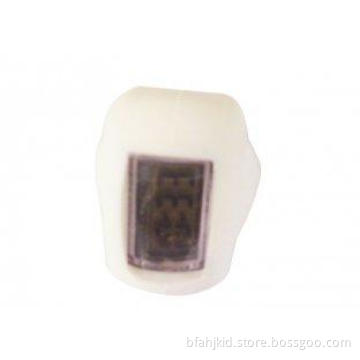 White Silicone Rubber Finger Ring Watches Suitable for Busi
